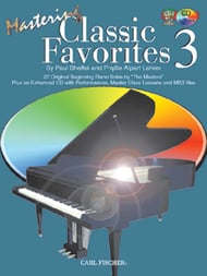 Mastering Classic Favorites piano sheet music cover Thumbnail